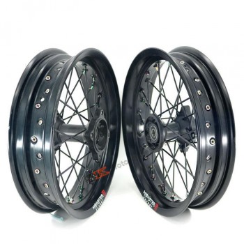 Keoghs Dirt Bike Wheel Rims Front And Rear 2.5-3.0-14 Inch Front And Rear Wheel For Pit Bike Motocross Ktm Crf Kawasaki Honda