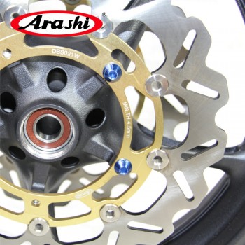 Arashi YZF R6 2006-2012 Front Wheel Rim Front Brake Disc Rotors For YAMAHA YZF R 6 YZF-R6 2006 2007 2008 2009 2010 2011 2012 R1