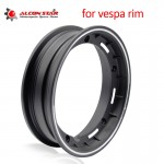 Alconstar- 10 inch Motorcycle Scooter Wheel Rim for for Piaggio Vespa PX LML T5 PX125 150 200 T5 ET3 with Nut ,Oring,Valve Stem