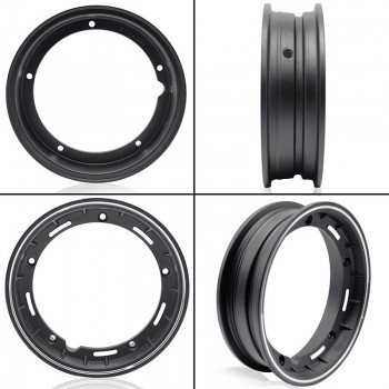 Alconstar- 10 inch Motorcycle Scooter Wheel Rim for for Piaggio Vespa PX LML T5 PX125 150 200 T5 ET3 with Nut ,Oring,Valve Stem