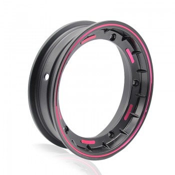 Alconstar- 10 inch Motorcycle Scooter Wheel Rim for for Piaggio Vespa PX LML T5 PX125 150 200 T5 ET3 with Nut ,Oring,Valve Stem