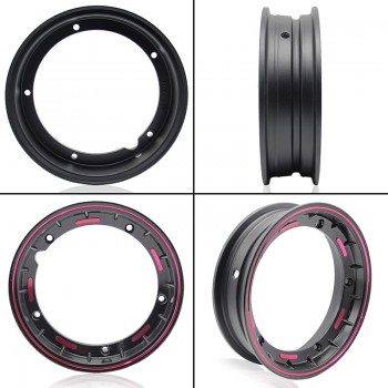 Alconstar- 10 inch Motorcycle Scooter Wheel Rim for for Piaggio Vespa PX LML T5 PX125 150 200 T5 ET3 with Nut ,Oring,Valve Stem