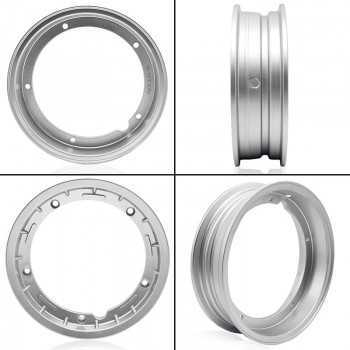 Alconstar- 10 inch Motorcycle Scooter Wheel Rim for for Piaggio Vespa PX LML T5 PX125 150 200 T5 ET3 with Nut ,Oring,Valve Stem