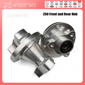 CNC Alloy Front and Rear Wheel Rim Hub Core For RM Z50 Z50J Disc Brake Monkey Dirt Bike 12mm Alex