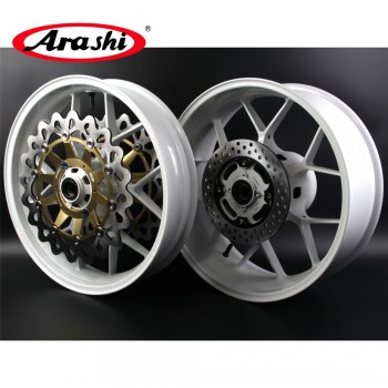 Arashi CBR1000RR 2006-2016 Front Rear Wheel Rim Set Brake Disc Rotors For Honda CBR 1000 RR 1000RR CBR1000 06 07 08 09 10 11 12