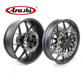 Arashi CBR1000RR 2006-2016 Front Rear Wheel Rim Set Brake Disc Rotors For Honda CBR 1000 RR 1000RR CBR1000 06 07 08 09 10 11 12