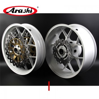 Arashi CBR1000RR 2006-2016 Front Rear Wheel Rim Set Brake Disc Rotors For Honda CBR 1000 RR 1000RR CBR1000 06 07 08 09 10 11 12