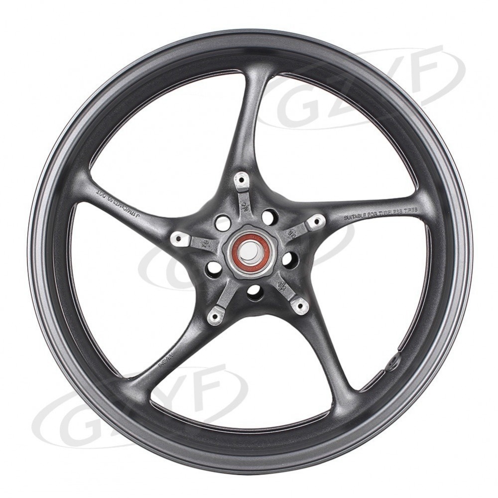 Motorcycle Front Alloy Wheel Rim For yamaha YZF R6 2003 2004 2005 2006 2007 2008 2009 2010 2011amp; 2006-2009 R6S Dark Gray Color