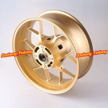 2PCS Front Rear Back Set Wheel Rim For Honda CBR1000RR 2008 2009 2010 2011 2012 2013 2014 2015 2016 2017 Gold Aluminum Alloy