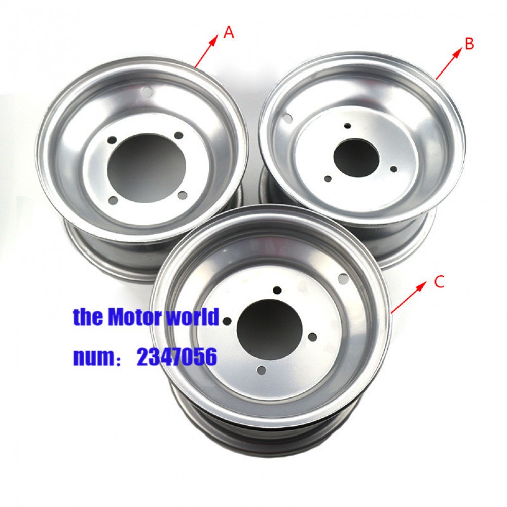 Free shipping 3 types ATV 8 Inch Tires Wheel white hub 8 Inch Vacuum Tires 19X7-8 inch 18* 9.5-8 inch Wheel Rims