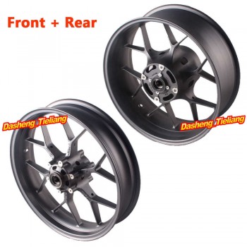 For Honda CBR1000RR Front Rear Wheel Rim Set 2012 2013 2014  2015 2016 2017 CBR 1000 RR Aluminum Motorbike Parts Matte Black