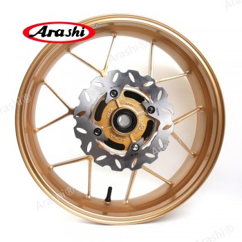 Arashi 1 Set Rear Wheel Rim Rear Brake Discs For HONDA CBR600RR 2007-2017 Motorcycle Rims CBR600 CBR 600 600RR 2015 2016 2017