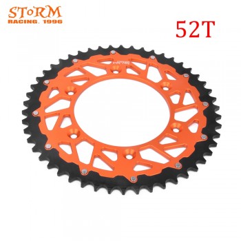 42 44 45 46 47 48 49 50 51 52 T Teeth Rear Chian Sprocket For KTM EXC MX SX SXS XC MXC XCW SXF XCF EXCF XCFW 125 144 150 200 250