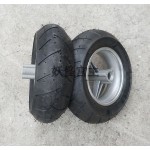 free shipping pocket bike Wheel  front 90/65 -6.5 rear 110/50- 6.5 wheels tyre rims 47cc 49cc 2stroke bike ATV mini bike