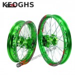 Keoghs Dirt Bike Motorcycle Wheel Rim/hub Front And Rear 12/14/17 Inches Cnc Aluminum Hub For Crf Bbr Kawasaki