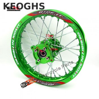 Keoghs Dirt Bike Motorcycle Wheel Rim/hub Front And Rear 12/14/17 Inches Cnc Aluminum Hub For Crf Bbr Kawasaki
