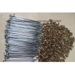 50pc/lot Motorcycle spokes 3.2mm* 160/170mm electric motorcycle wheels spokes 3.2x160/170