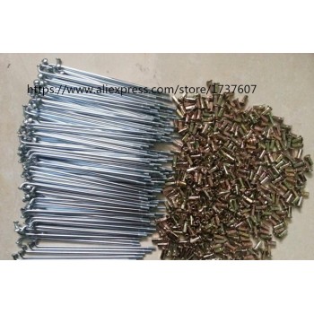 50pc/lot Motorcycle spokes 3.2mm* 160/170mm electric motorcycle wheels spokes 3.2x160/170