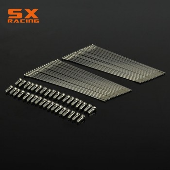 Motorcycle Dirt Bike 21 36PCS Stainless Steel Front Wheel Spokes Nipples For KTM EXC SX SXS SXF XC XCF XCW XCFW 125-530 98-15