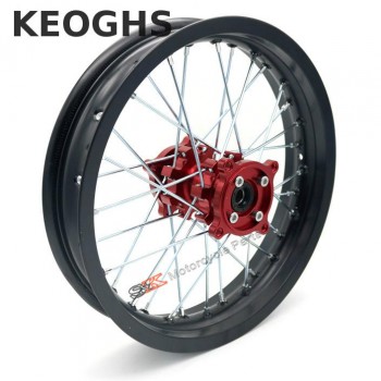 Keoghs Dirt Bike Wheel Rims Cnc Hubs Front And Rear Wheels 1.85-2.5-14 Inch For Pit Bike Motocross Ktm Crf Kawasaki Honda Cqr