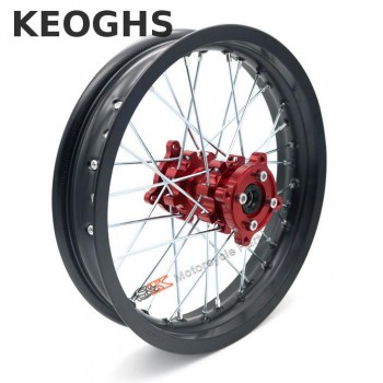 Keoghs Dirt Bike Wheel Rims Cnc Hubs Front And Rear Wheels 1.85-2.5-14 Inch For Pit Bike Motocross Ktm Crf Kawasaki Honda Cqr