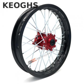 Keoghs Dirt Bike Wheel Rims Cnc Hubs Front And Rear Wheels 1.85-2.5-14 Inch For Pit Bike Motocross Ktm Crf Kawasaki Honda Cqr