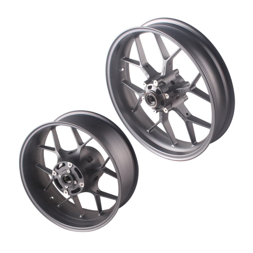 Motorbike Front + Rear Back Wheel Rim Set For Honda CBR 1000RR CBR1000RR 2008 2009 2010 2011 2012 2013 2014 2015 2016 2017 Matte