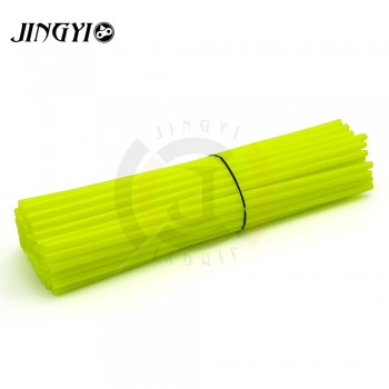72pcs Motorcycle Dirt Bike Wheel Rim Spoke Skins Covers Wrap Tubes Decor Protector FOR KAWASAKI 500 CR YZ RM KX KLX250 KLX450R