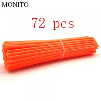 Motorcycle Spoke Skins Wheel Rim Wrap Tubes Cover For KTM HONDA KAWASAKI YAMAHA 250 300 350 400 450 CRF YZ EXC CR RM Dirt Bike