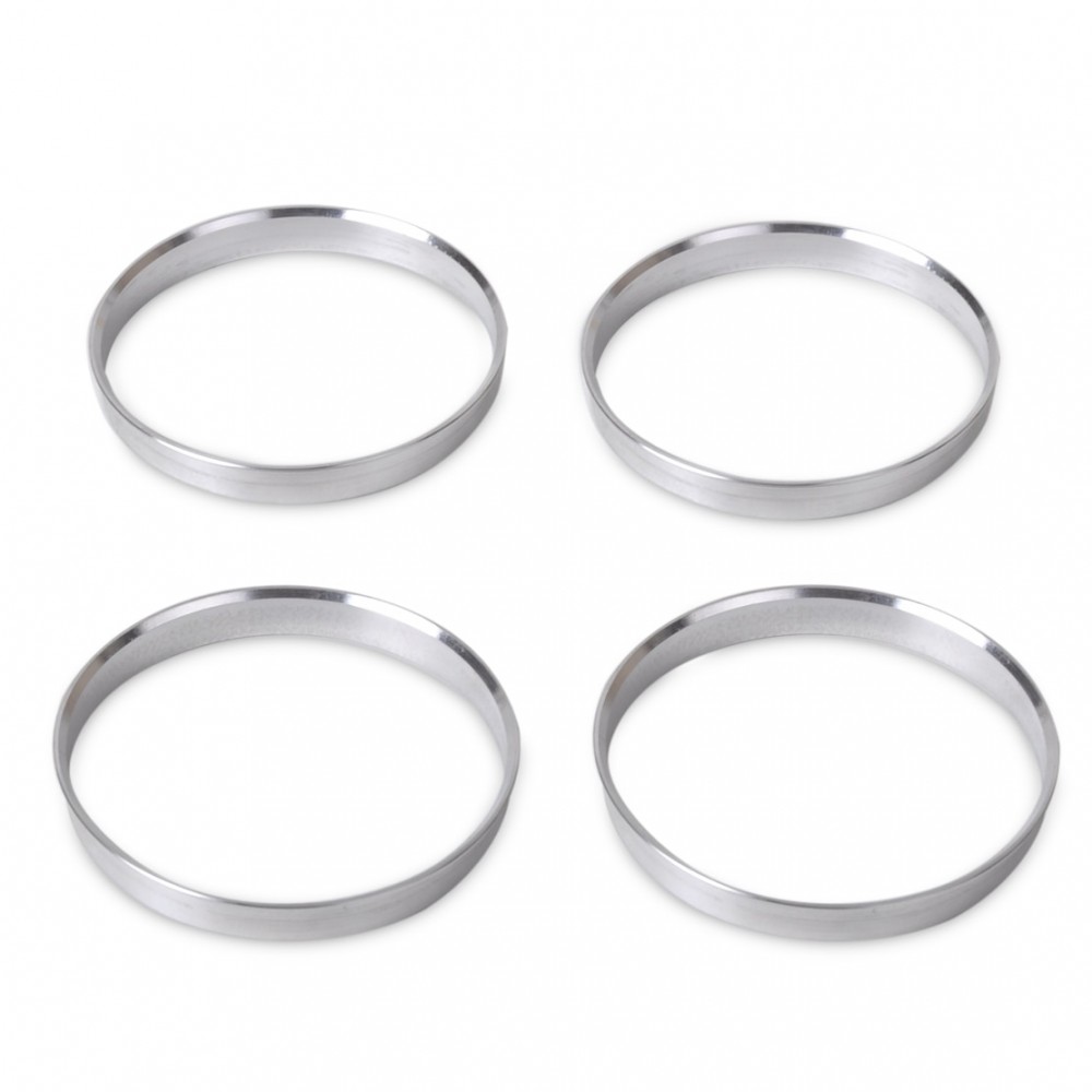 CITALL Car 4pcs Aluminum Hub Rings 74.1 TO 72.6 Hub Centric Rings Wheel Bore ID=72.6mm OD=74.1mm For BMW 1 3 4 5 7 Series X1 X3