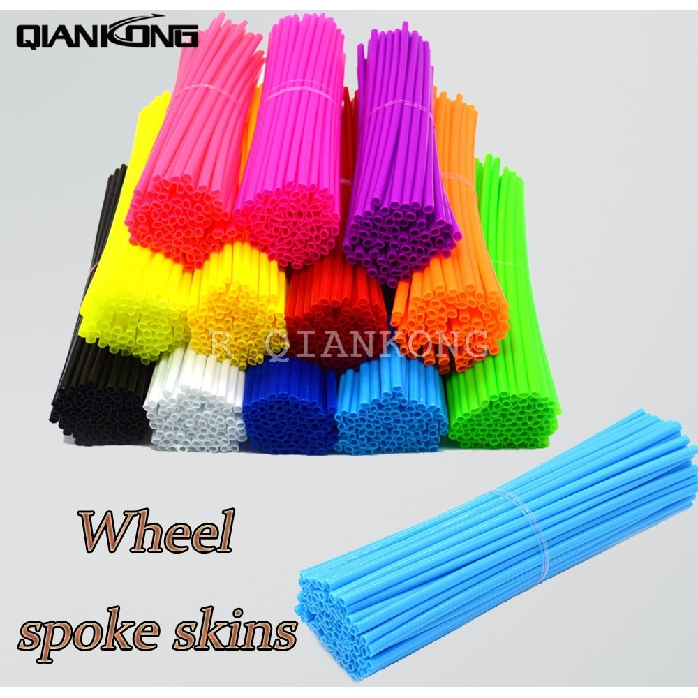 Moto Dirt Bike Enduro Off Road Wheel RIM Spoke Skins for HONDA CR125R SUZUKI RM250 YAMAHA YZ450F WR250 YZ YZF WR 250 SEROW225