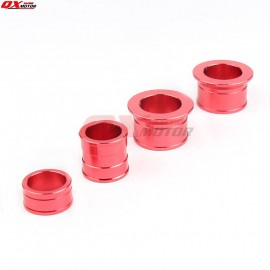 CNC Billet Aluminum Front with Rear Wheel Hub Spacers wheel busher Fit CR 125 250R CRF 250R 250X 450R 450X Motorcross Dirt Bike