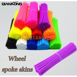 72pcs Motorcycle Spoke Shrouds Skins Covers For Yamaha YZ 125 250 250F 426F 450F for Kawasaki KX 125 250F 450F For Suzuki RMZ250