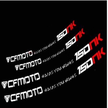 Hot sell  Motorcycle CFMOTO wheel decals Reflective stickers rim stripes motorbike for CFMOTO 400NK 650NK 250NK 125NK