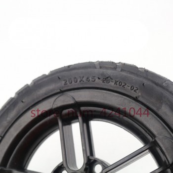 8 Inch Inflated Wheel For E-twow S2 Scooter M6 Pneumatic Wheel With Inner Tube 8 Scooter Wheelchair Air Wheel Can Loading 100Kg