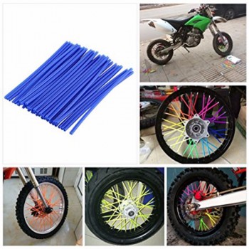 36pcs Motorcycle Pit Dirt Bike Wheel Spoke Wraps Skins Coat Trim Cover Pipe High quality hot selling Motorcycle Accessories