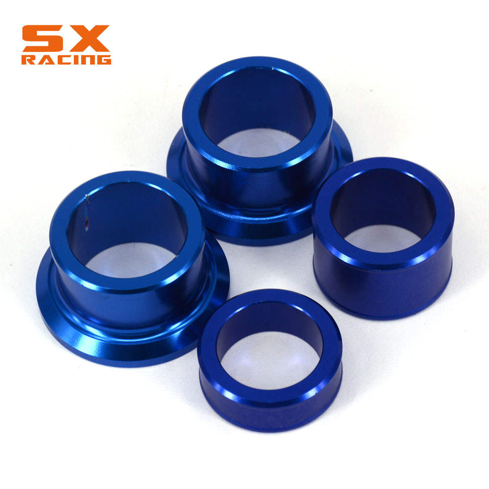 Motorcycle Front And Rear Wheel Hub Spacer Set For YAMAHA YZ250F YZ450F YZF250 YZF450 YZF 250 450 2014 2015 2016 Dirt Bike