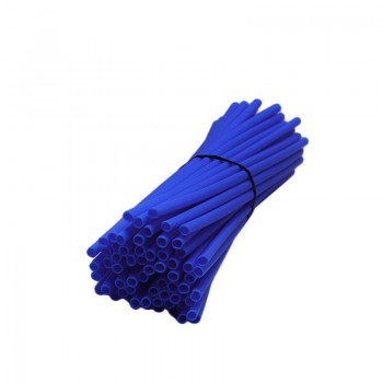 72 Pcs/Set Bikes Spoke Fluorescence Tube Clip Bicycle Wheel Rim Steel Wire Cover Motorcycle Spokes Warning Accessories M8617