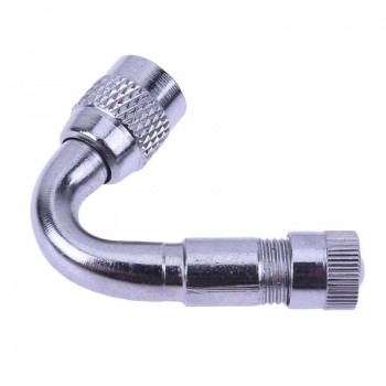 Car Motorcycle Metal Tire Valve Stem Extension with 45 90 135 Degree Adaptor motorcycle Automobile Tire Stem Electric vehicles