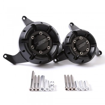 LumiParty For Kawasaki Z800 CNC engine protection cover for Kawasaki Z800 2013-2016 Engine Stator Cover Set Protective Cap r30