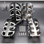 Upper Fork Slider Cover Motorcycle Shock Absorbers Black Chrome Fit For Harley Touring 1997-2017 Road King Street Glide