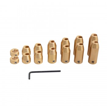 14 Pack Reusable Motorcycle Brass Wheel Spoke Balance Weights Refill Kits For Suzuki BMW GS KTM Harley