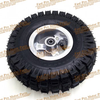 3.00-4 Electric Scooter Front Wheel with QIND tyre Alloy Rim hub and inner tube wheels Gas scooter bike motorcycle