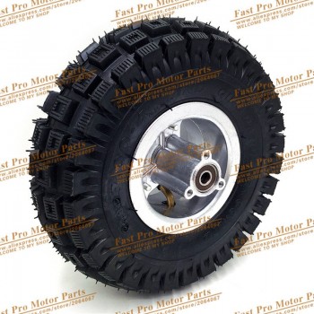 3.00-4 Electric Scooter Front Wheel with QIND tyre Alloy Rim hub and inner tube wheels Gas scooter bike motorcycle