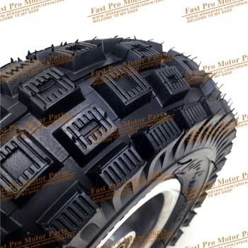 3.00-4 Electric Scooter Front Wheel with QIND tyre Alloy Rim hub and inner tube wheels Gas scooter bike motorcycle