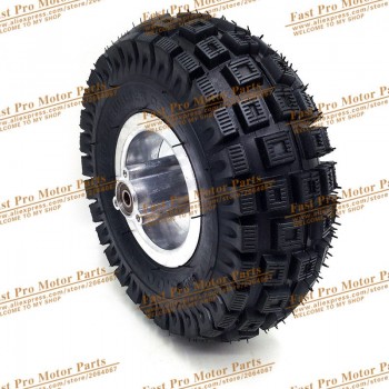 3.00-4 Electric Scooter Front Wheel with QIND tyre Alloy Rim hub and inner tube wheels Gas scooter bike motorcycle