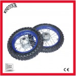 Dirt bike wheel set