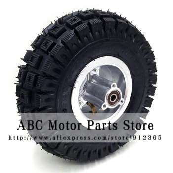 3.00-4 Electric Scooter Front Wheel with QIND tyre Alloy Rim hub and inner tube wheels Gas scooter bike motorcycle