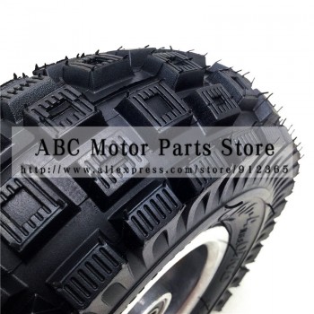 3.00-4 Electric Scooter Front Wheel with QIND tyre Alloy Rim hub and inner tube wheels Gas scooter bike motorcycle