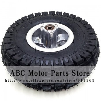 3.00-4 Electric Scooter Front Wheel with QIND tyre Alloy Rim hub and inner tube wheels Gas scooter bike motorcycle